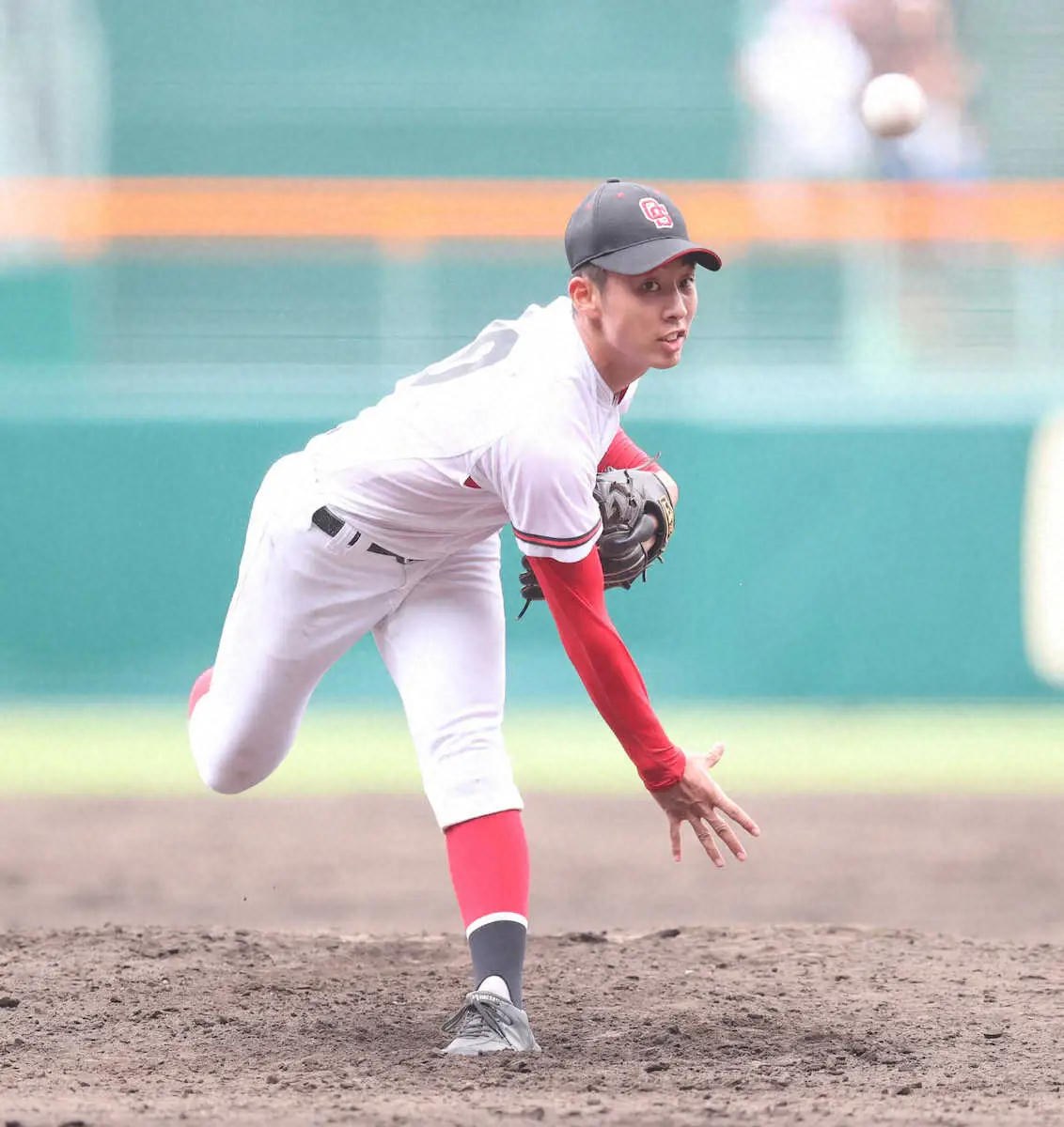 【画像・写真】【甲子園】おかやま山陽・西野　今夏初先発で8強導いた！「やっと自分の番が来たぞと」