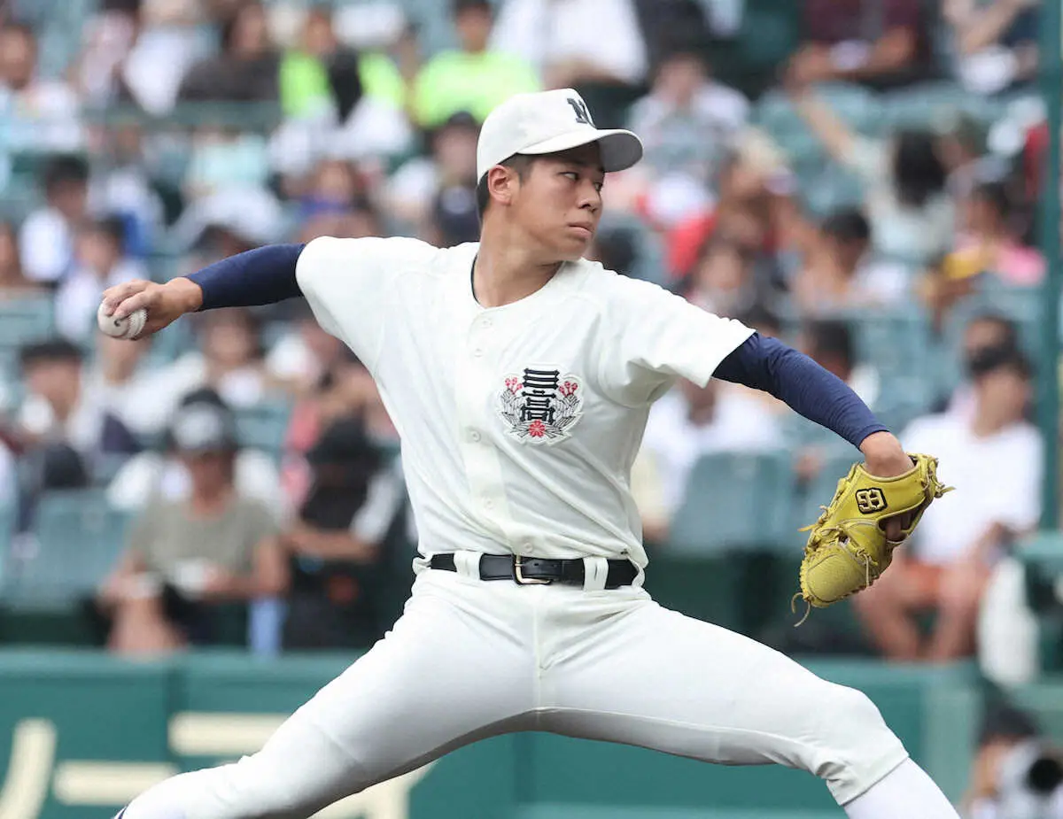 【画像・写真】【甲子園】日大三のエース・安田　8強逃すも「日本一、幸せなエースだった」　主将・二宮にも感謝