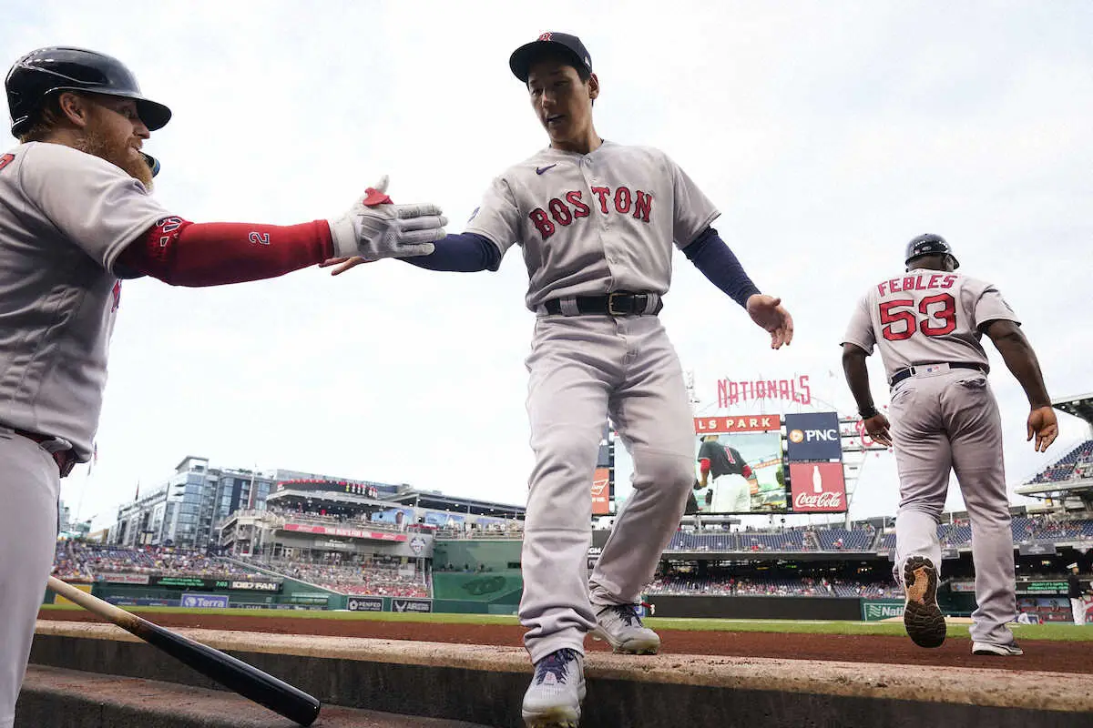 【画像・写真】レッドソックス吉田正尚　代打出場で2の0、打率3割切って・298　2戦連続スタメン落ちは4月以来