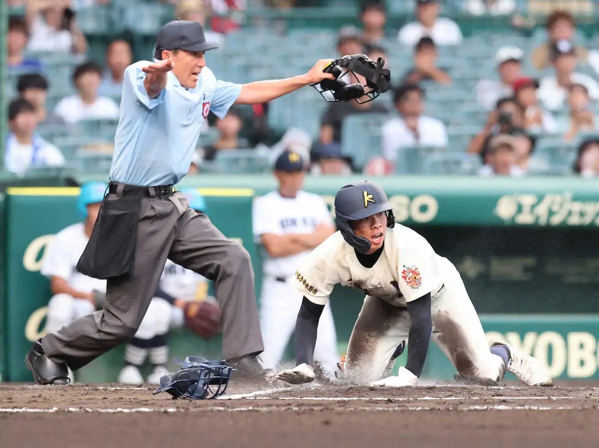 【画像・写真】【甲子園】神村学園　上川床の「本盗」にすごい活躍でまた圧勝　部員わずか5人が原点「小さい町からでも」