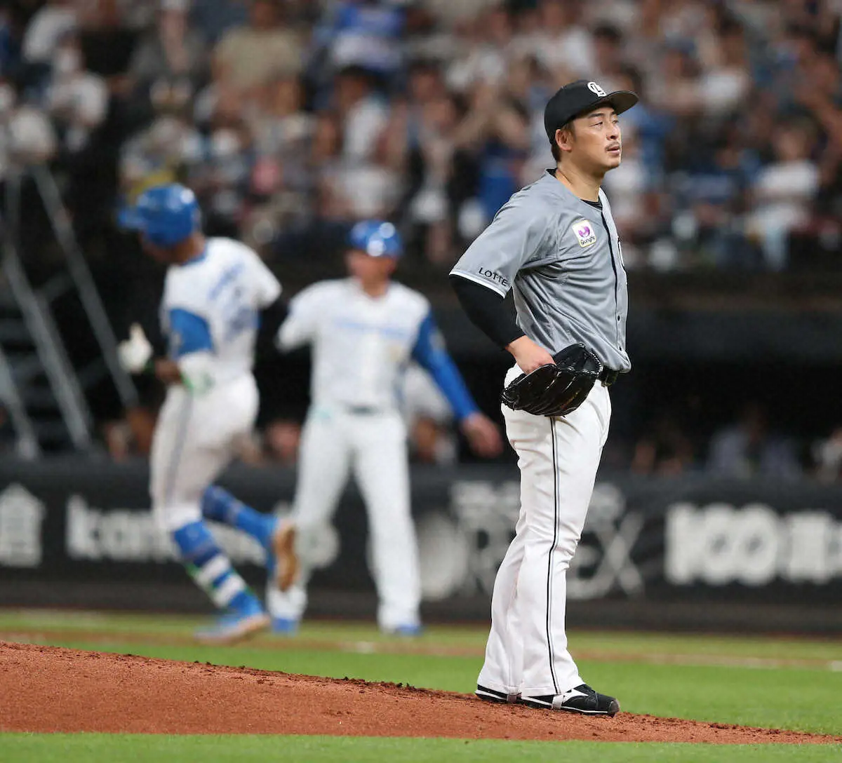 【画像・写真】ロッテ・美馬　1000奪三振達成も7敗目「何とかチャンスあったら、しっかり抑えて貢献したい」