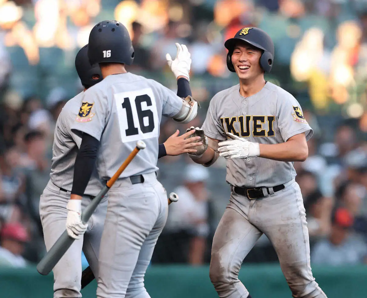 【画像・写真】【甲子園】仙台育英　花巻東との東北勢対決制す!先発野手全員安打9得点快勝で2年連続の準決勝進出