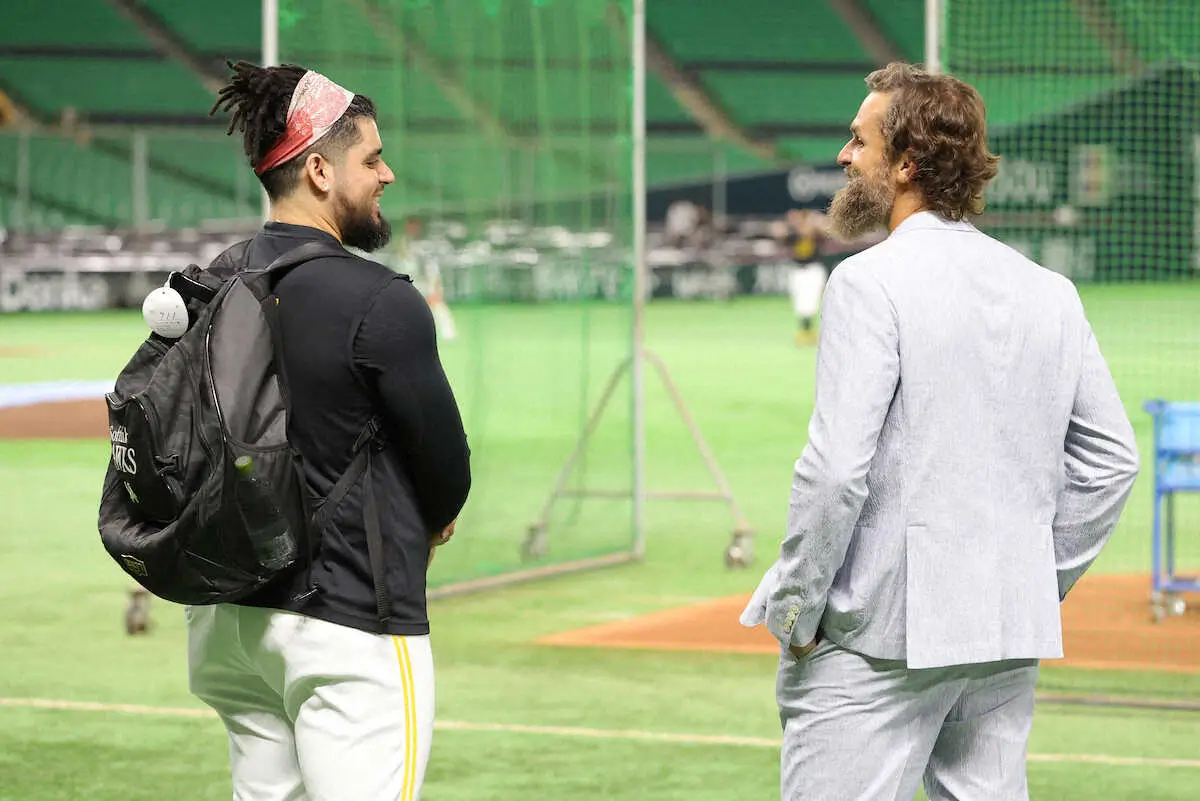 【画像・写真】元ソフトバンク右腕・サファテ氏が後半戦のキーマンに栗原を指名