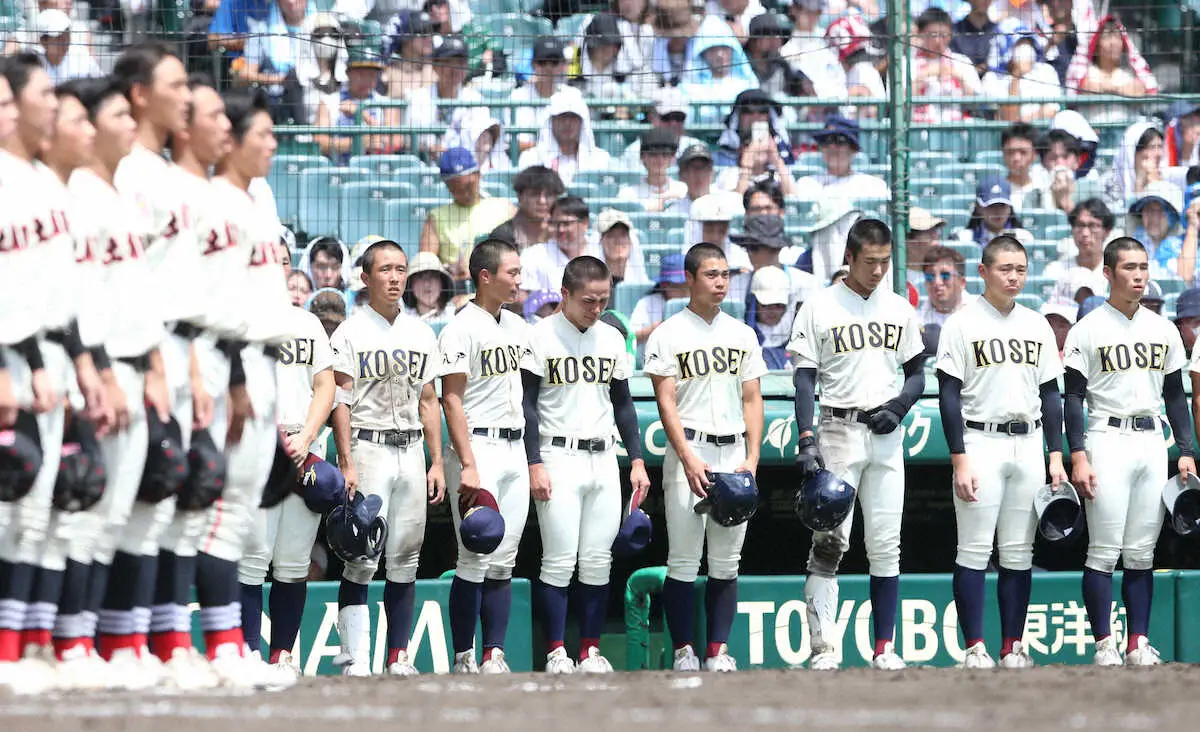 【画像・写真】【甲子園】八戸学院光星・洗平＆岡本　左の二枚看板が計8失点…11年ぶり4強ならず
