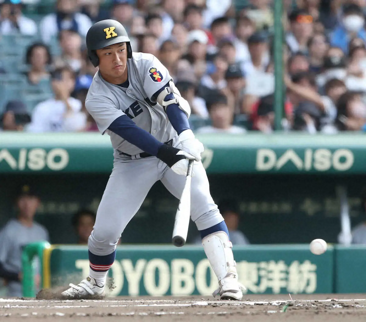 【画像・写真】【甲子園】慶応　代打清原Jrから6点逆転　甲子園が沸いて雰囲気一変　103年ぶり4強