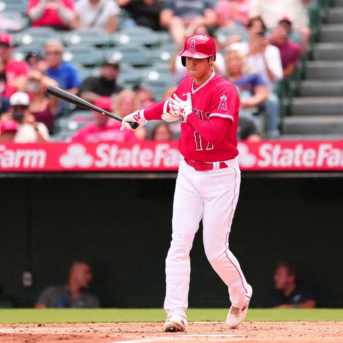 【画像・写真】大谷翔平　4試合ぶり無安打も、チームは接戦制する「逆なおエ」勝利で借金2に　Wヘッダー第1戦