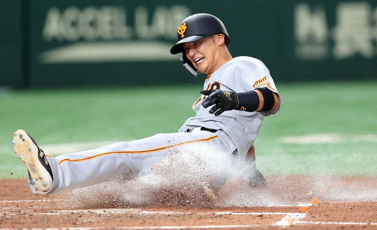 【画像・写真】巨人・坂本勇人　3戦ぶりスタメン復帰でキッチリ先制打！「ひと振りで仕留めることができて良かった」