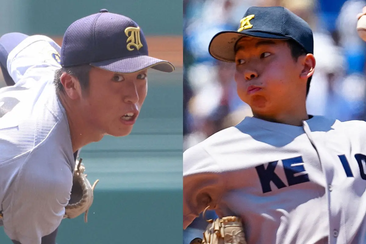 【画像・写真】【甲子園】決勝のスタメン発表　先発は仙台育英・湯田統真、慶応・鈴木佳門　慶応は中軸の打順変更