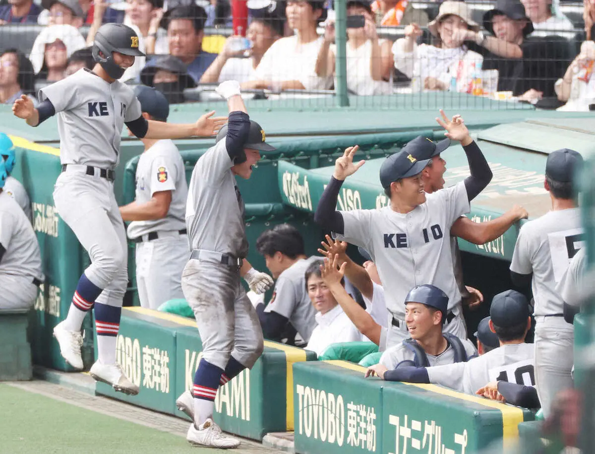 【画像・写真】【甲子園】慶応・大村主将「野球は楽しいんだぞ」を「日本一で少しでも証明できた」Vに胸張る