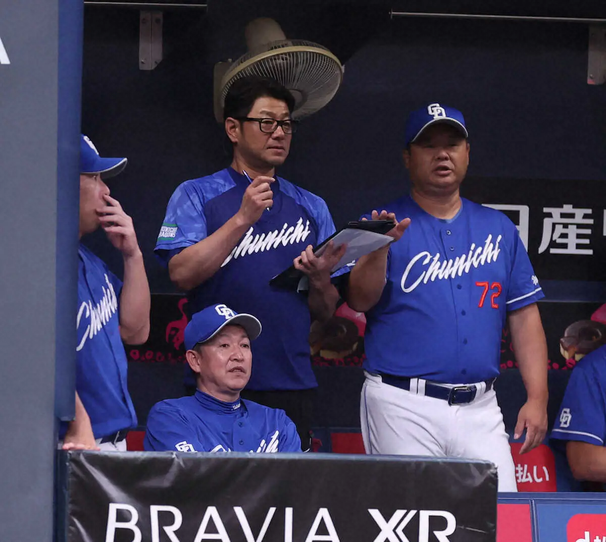 【画像・写真】中日・立浪監督「プロの集団として情けない」球団ワースト更新ビジター14連敗
