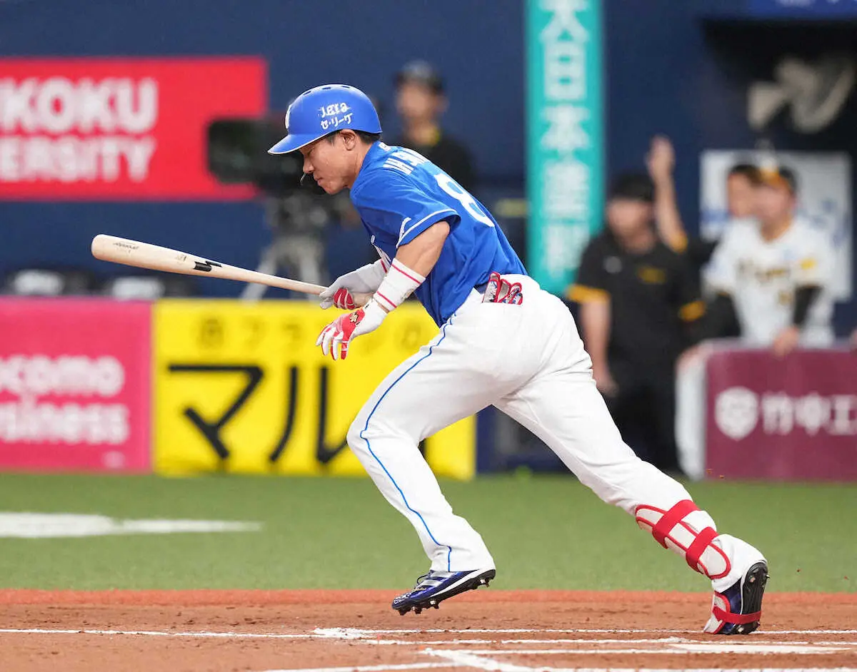 【画像・写真】中日・大島　代打で出場も…通算2000安打は残り2本のまま　大台は25日からの本拠で決める