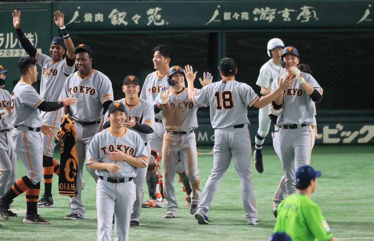 【画像・写真】菅野の男気が呼んだ巨人サヨナラ勝ち　グリフィンに代わり先発直訴7回3失点「自分の中で仕事は全うした」