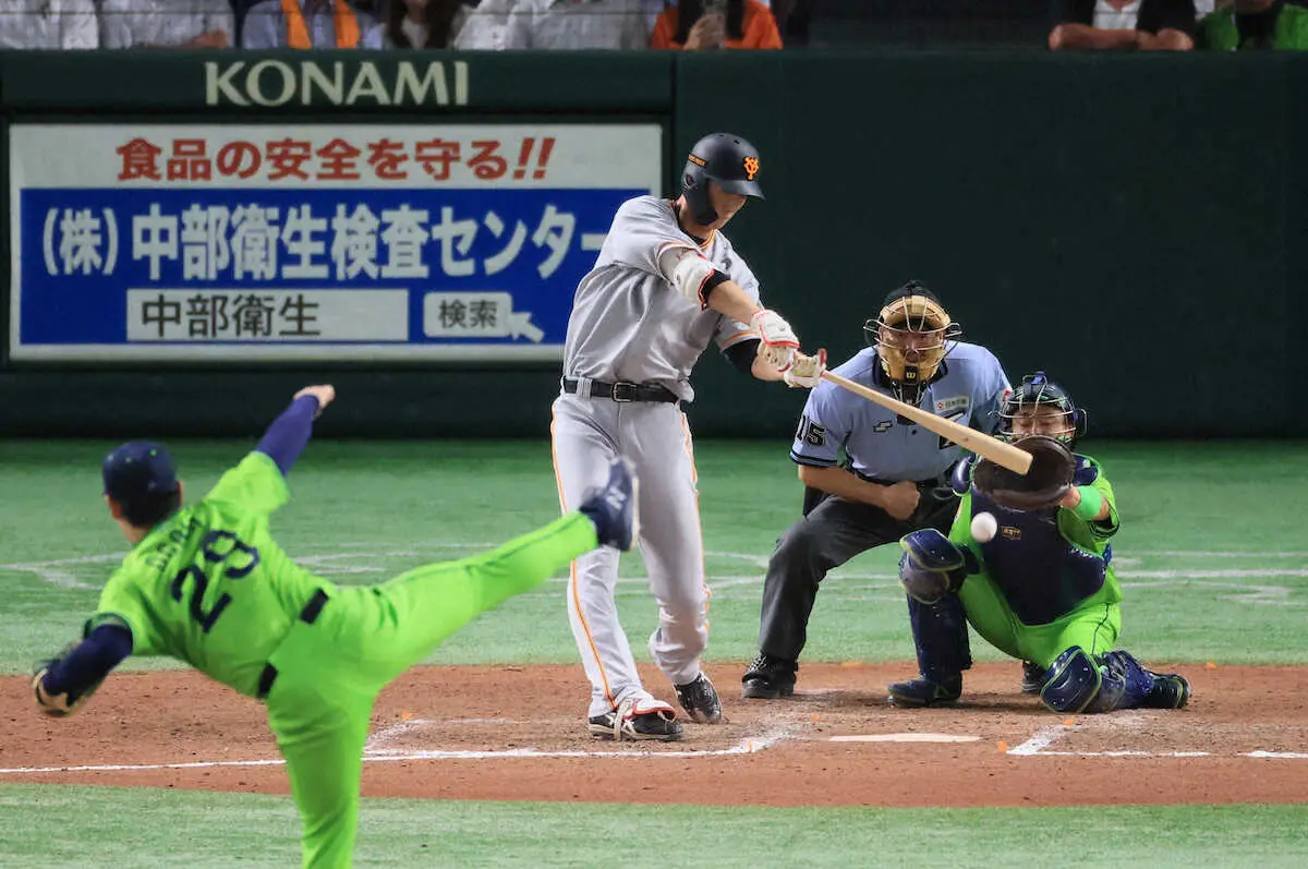【画像・写真】巨人・秋広　「先輩方がつないでくれたチャンスだったので」7回に千金同点打　