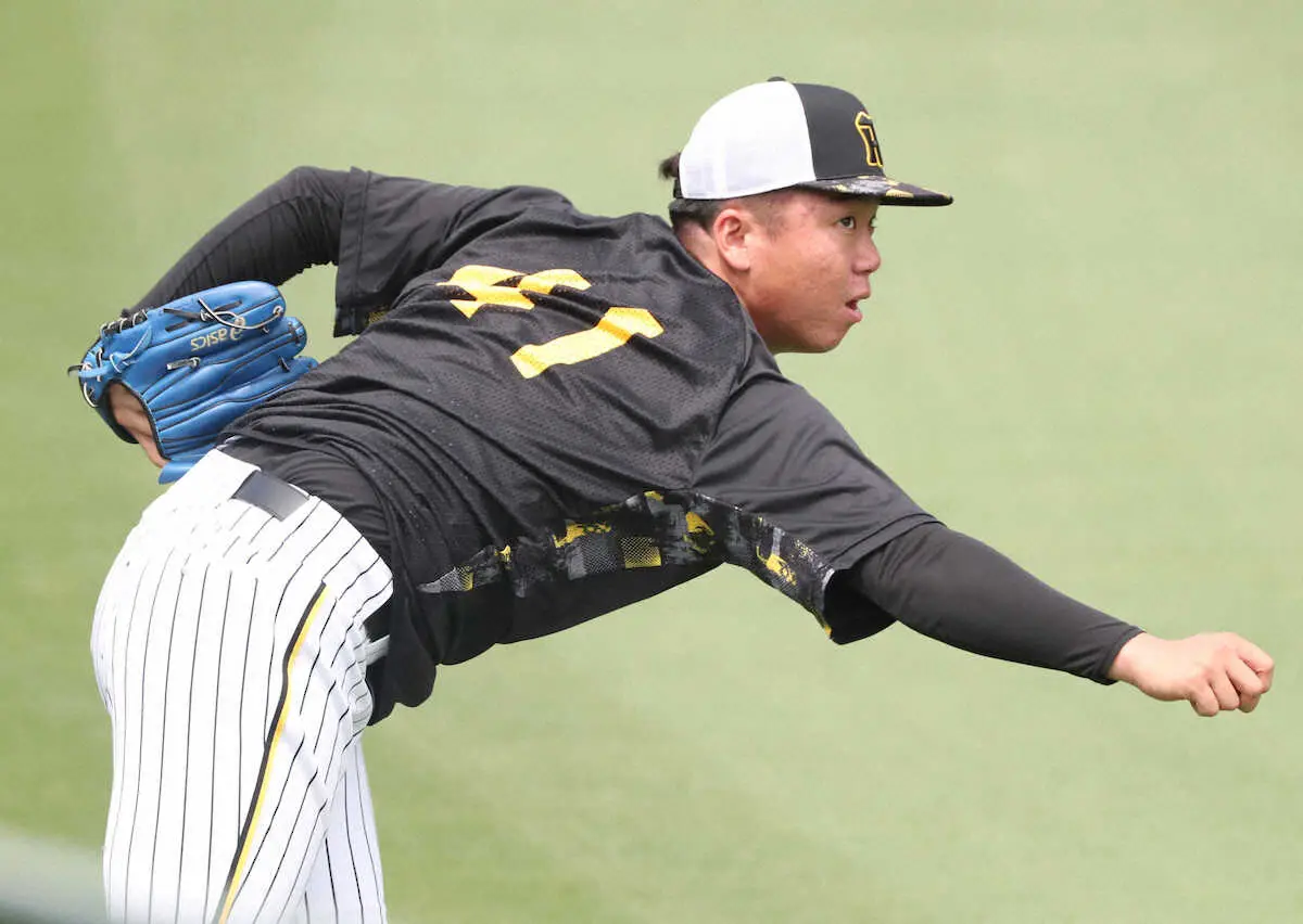 【画像・写真】阪神・村上　「伝説の快投」東京Dで進化証明　25日巨人戦先発