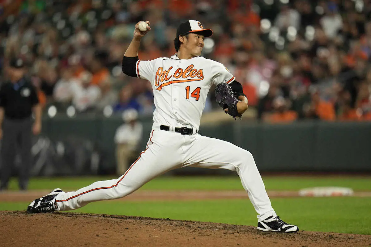 【画像・写真】オリオールズ・藤浪（AP）