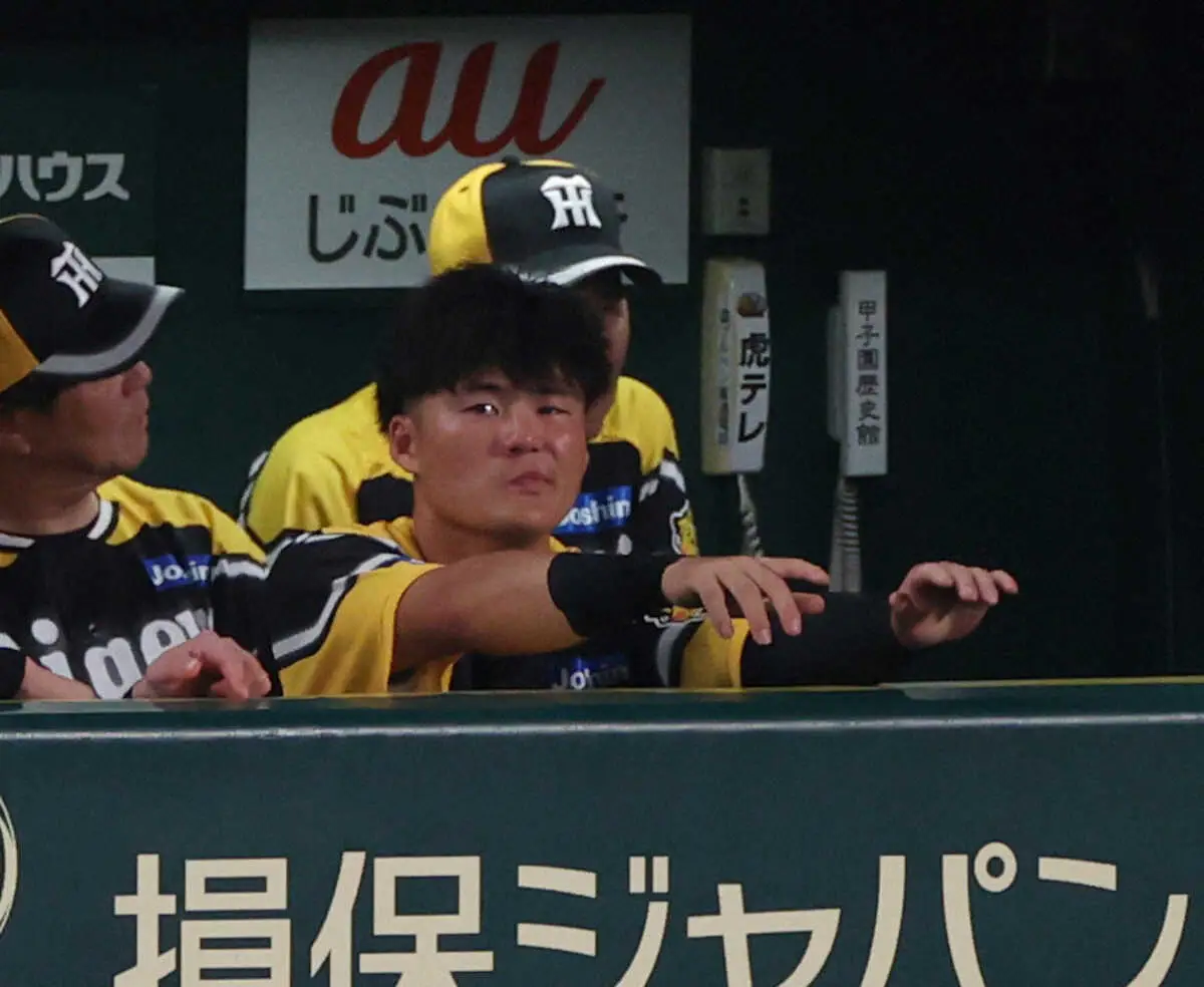 【画像・写真】阪神・右京　状態上がらず8月いっぱいは鳴尾浜で残留調整「バッティングの調子も悪いので…」
