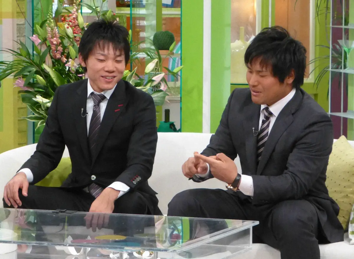 【画像・写真】やりましたね、お兄ちゃん！中日・大島を平田良介氏が祝福＆エール「杖をつきながらでもやってほしい」