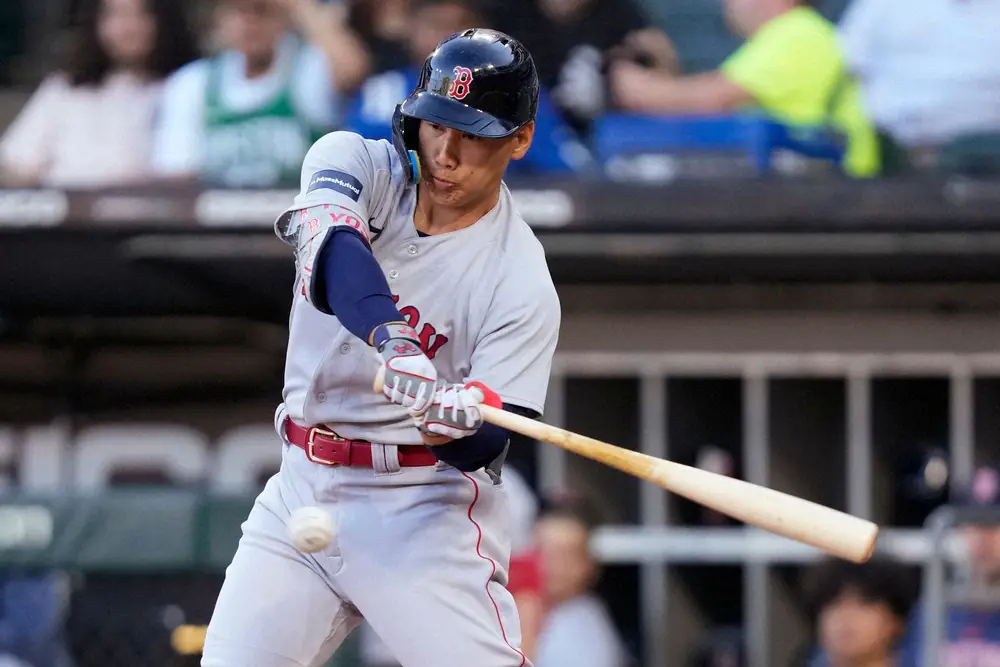 【画像・写真】レッドソックス・吉田　2試合ぶり先発復帰　2安打で17点の大勝に貢献