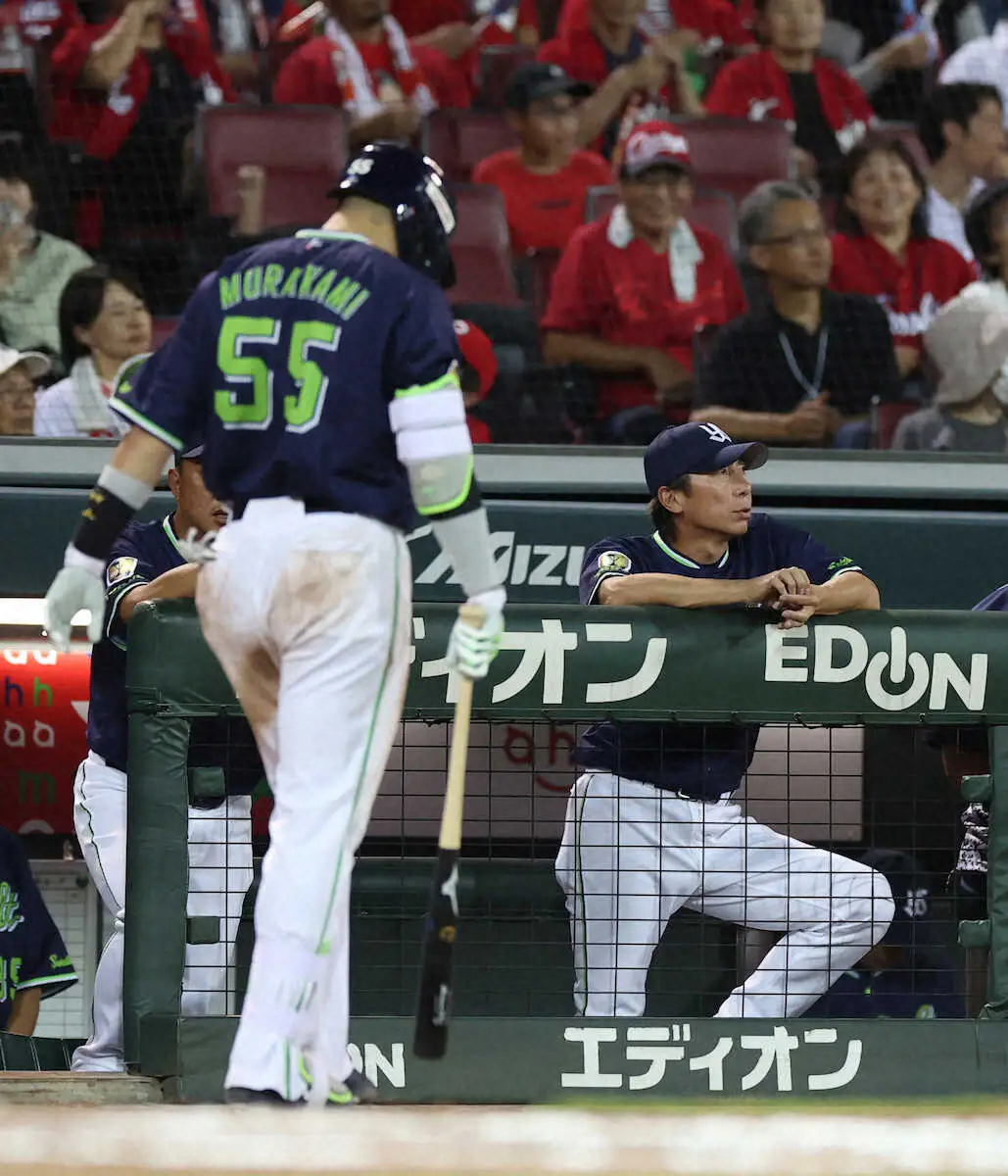 【画像・写真】ヤクルト　9回痛恨のミスでサヨナラ負け…今季マツダ10戦全敗