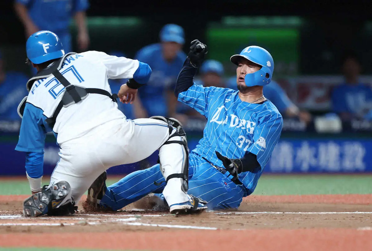 【画像・写真】西武36イニングぶり適時打呼んだ　黒田三塁コーチの「GO」　“貧打”ゆえの思い切り奏功