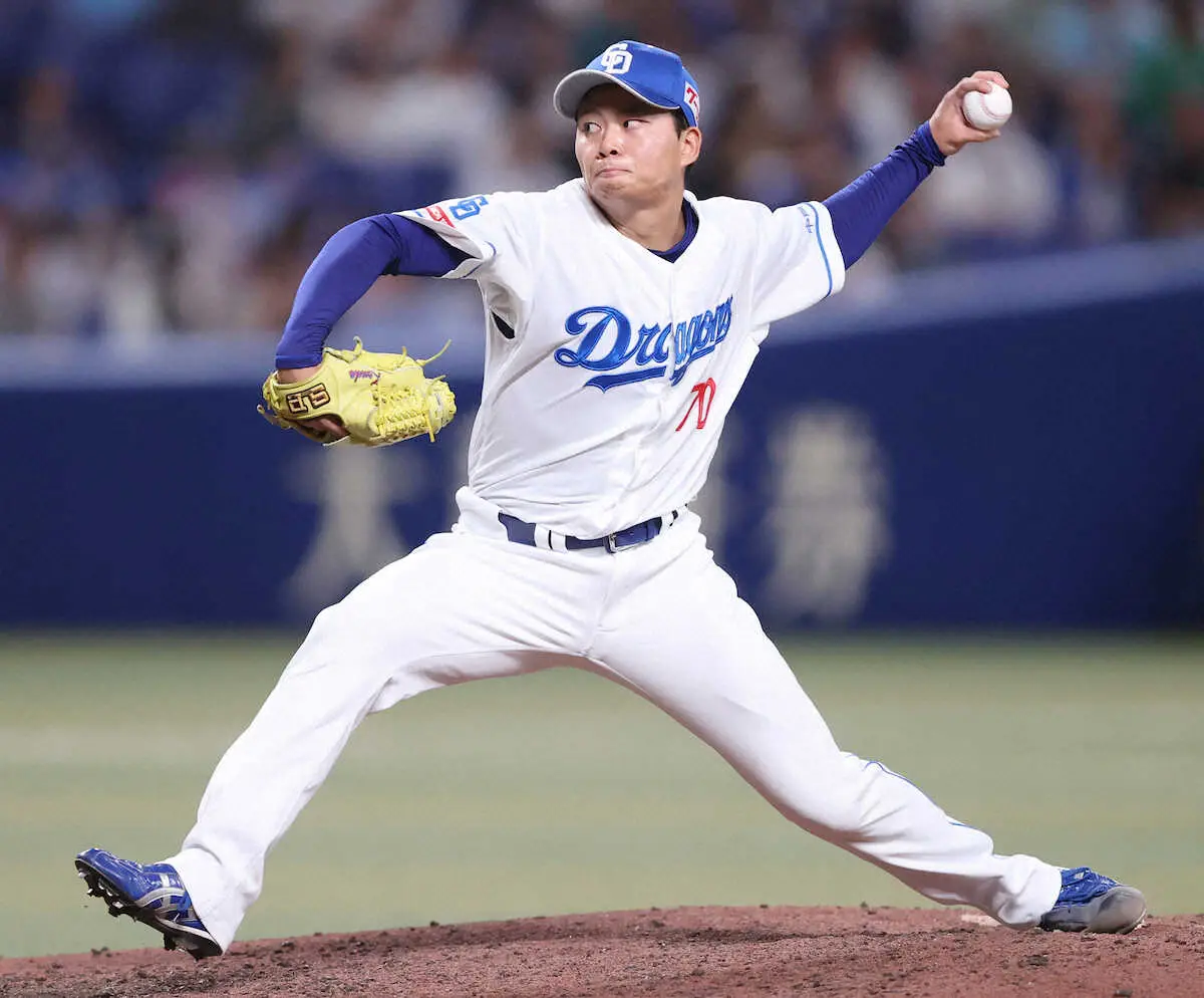 【画像・写真】【26日の公示】中日が前日18失点の登板4投手全員を抹消　福谷ら3投手が昇格