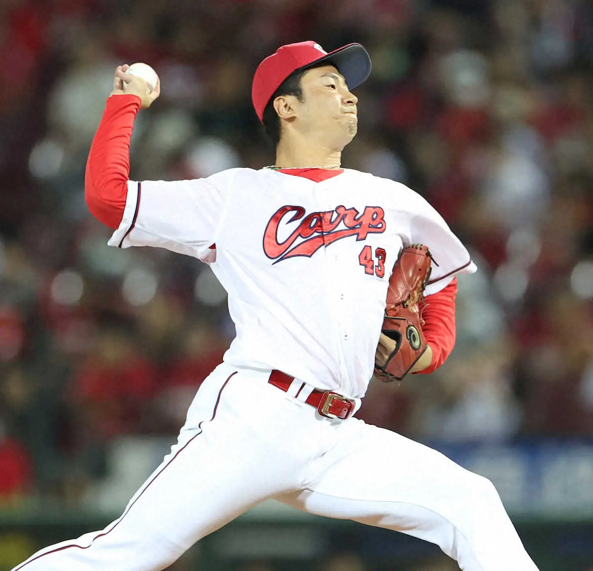 【画像・写真】広島・島内　球団日本人最多32ホールド　「一試合一試合の積み重ね」初タイトルも意欲