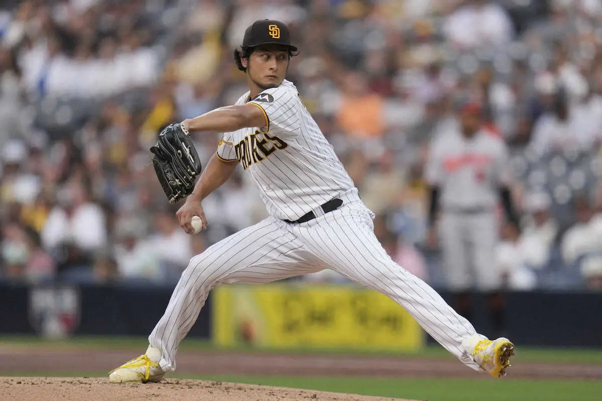 【画像・写真】パドレス・ダルビッシュ　次回登板は予定通り中4日で31日カージナルス戦　日米通算197勝目を目指す