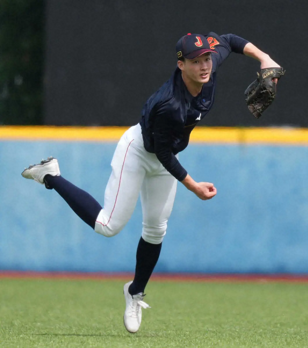 【画像・写真】U18壮行試合　慶応・丸田が3番中堅　4番は甲子園2戦連発の履正社・森田