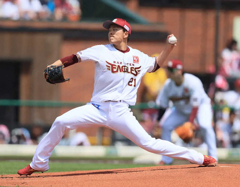 【画像・写真】楽天・早川がコンディション不良で抹消　前日には投球練習を行うもアクシデント発生か