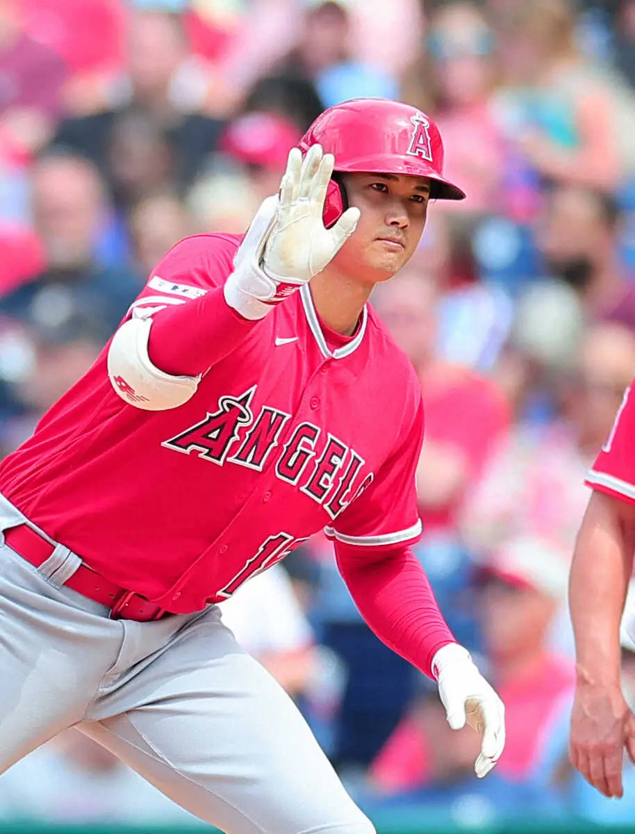 【画像・写真】＜フィリーズ・エンゼルス＞5回、適時打を放った大谷（撮影・光山　貴大）