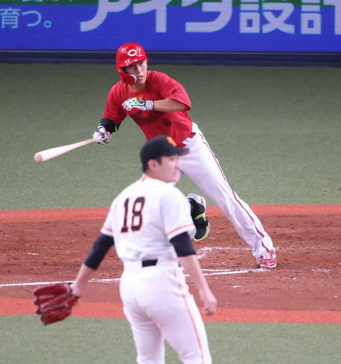 【画像・写真】広島・龍馬　猛打賞で打率・320リーグトップに浮上も「今は別に意識していない」