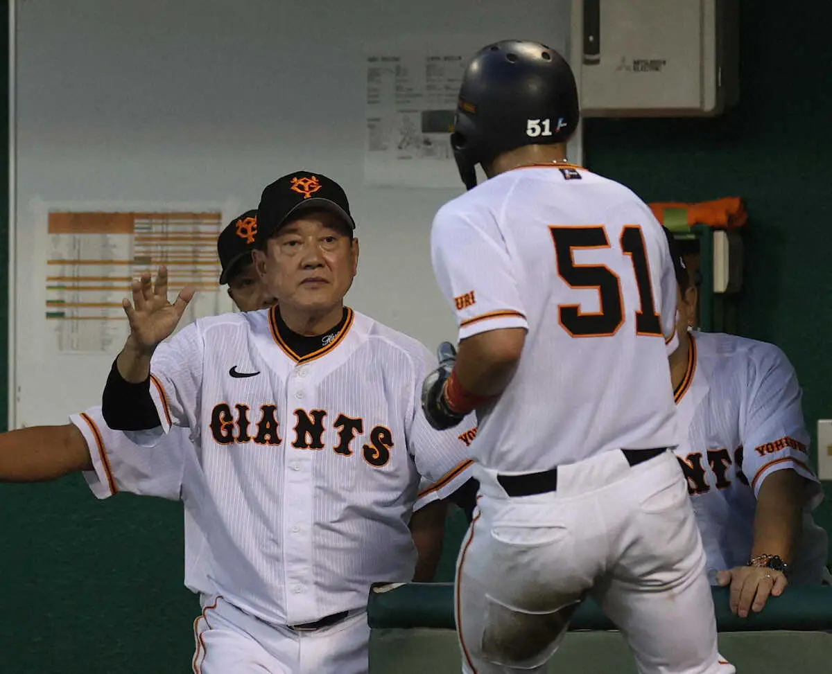 【画像・写真】巨人が「1番・浅野翔吾」で2連敗ストップ！ドラ1はマルチ安打＆先制ホームで勝率5割復帰