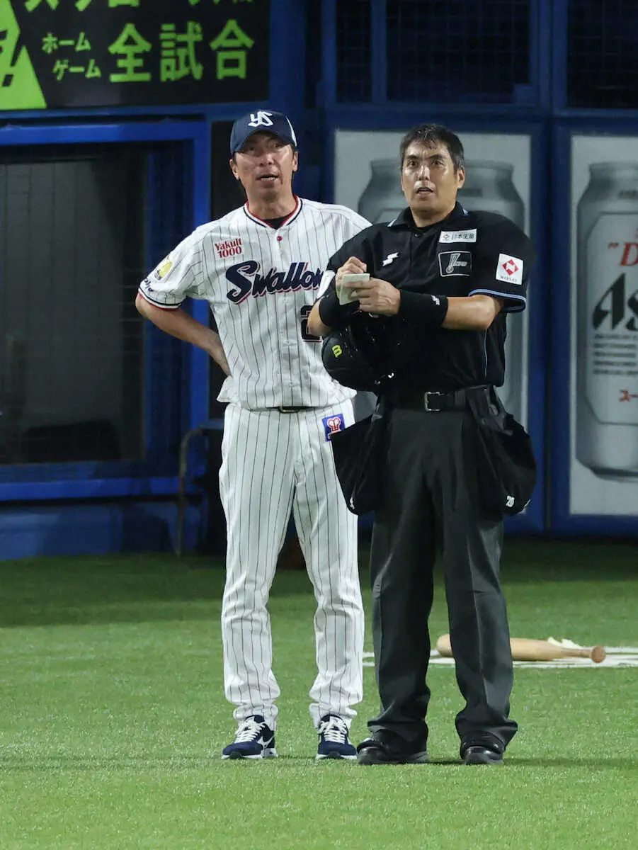 【画像・写真】ヤクルト3連覇消滅…高津監督は「非常に悔しく思う」　広島勝利でナイター阪神戦前に決定