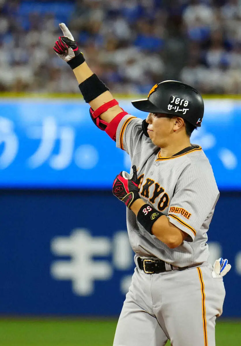 【画像・写真】巨人が波乱の試合を制して自力CS進出に望みつなぐ　丸の4安打目で同点、門脇の3安打目が決勝点