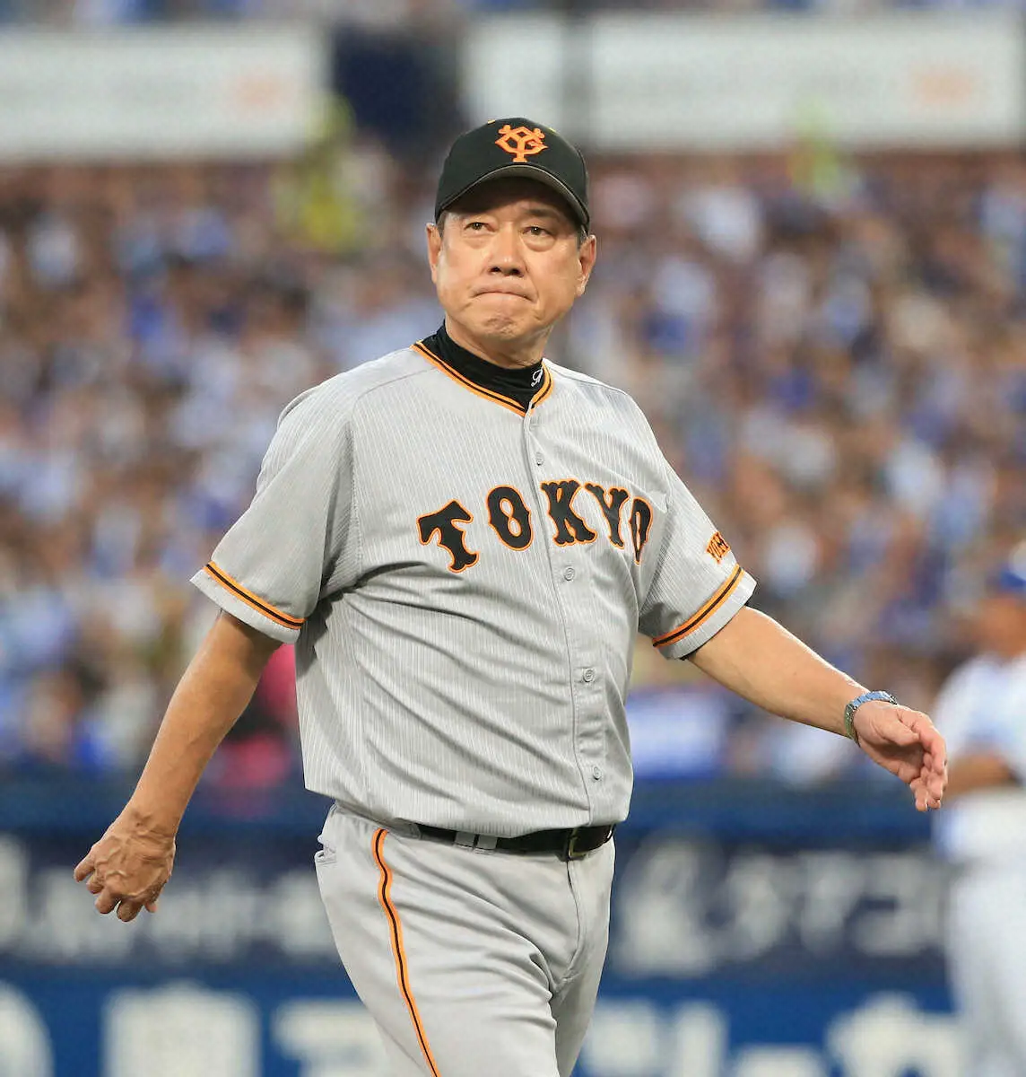 【画像・写真】巨人・原監督「やりゃ～できるね。やりゃできるね」　井上7失点KOも2番手以降6投手が無失点継投