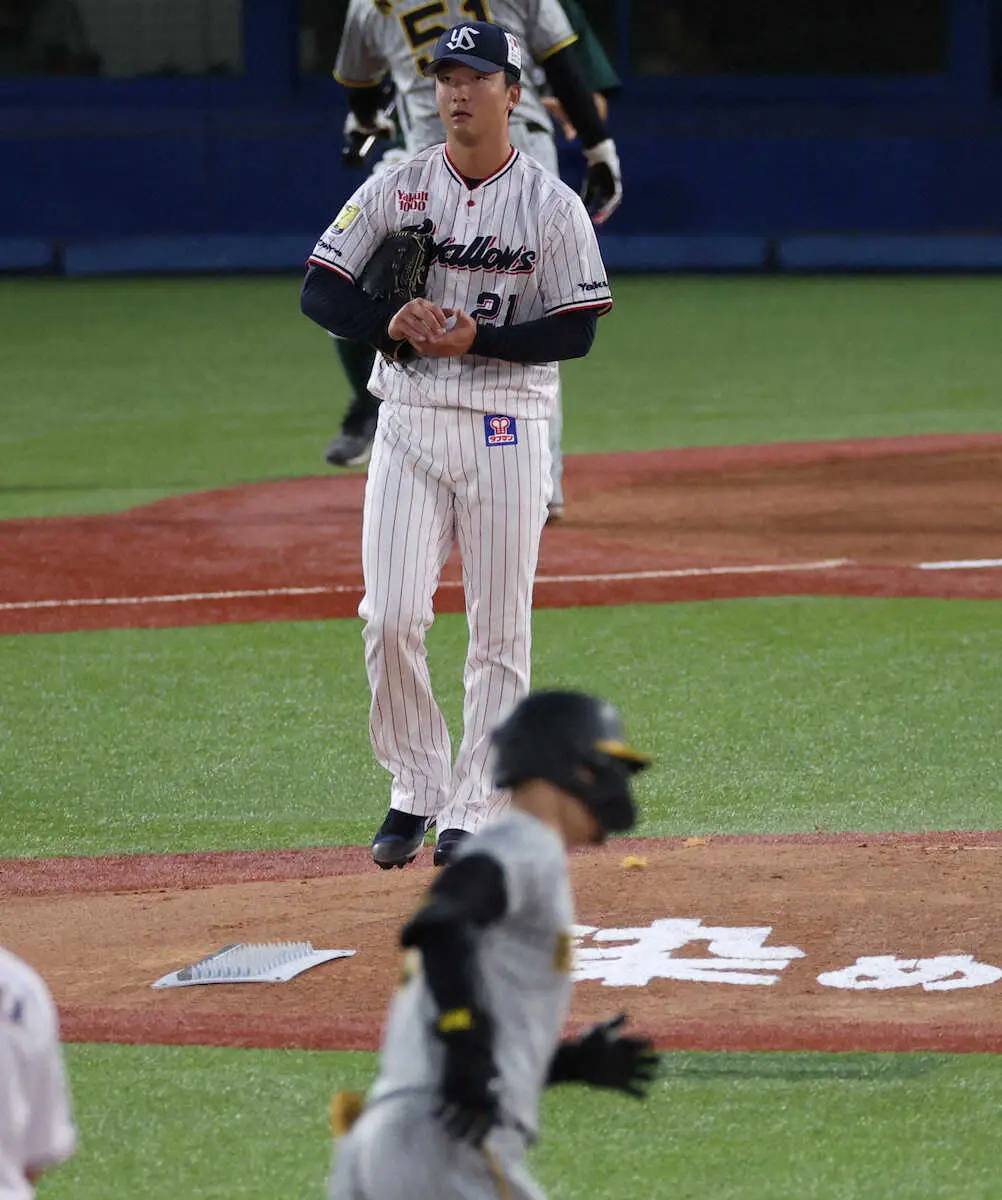 【画像・写真】「虎キラー」のはずが…ヤクルト先発・吉村は2回までに6失点　プロ2勝は阪神戦だったが6回7失点黒星