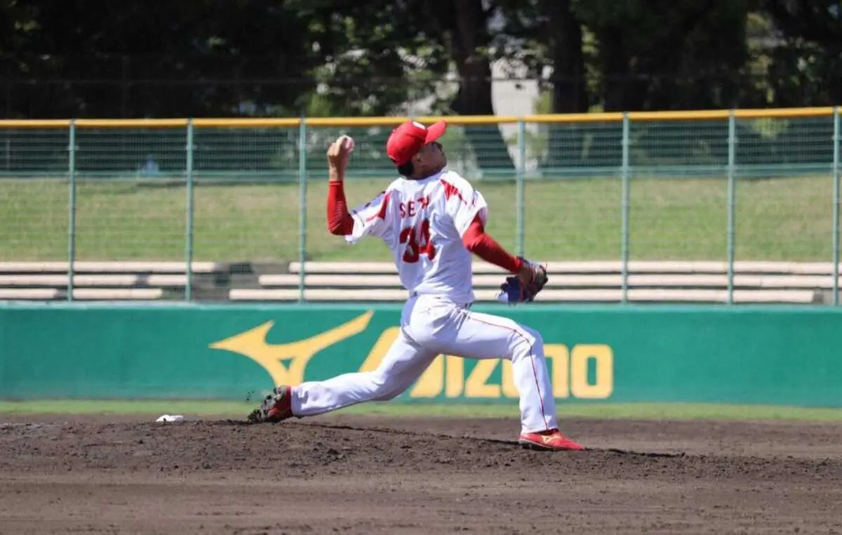 【画像・写真】ミキハウス、新人左腕・瀬田が2回無失点の好投　20年ぶりの日本選手権出場へ快勝発進