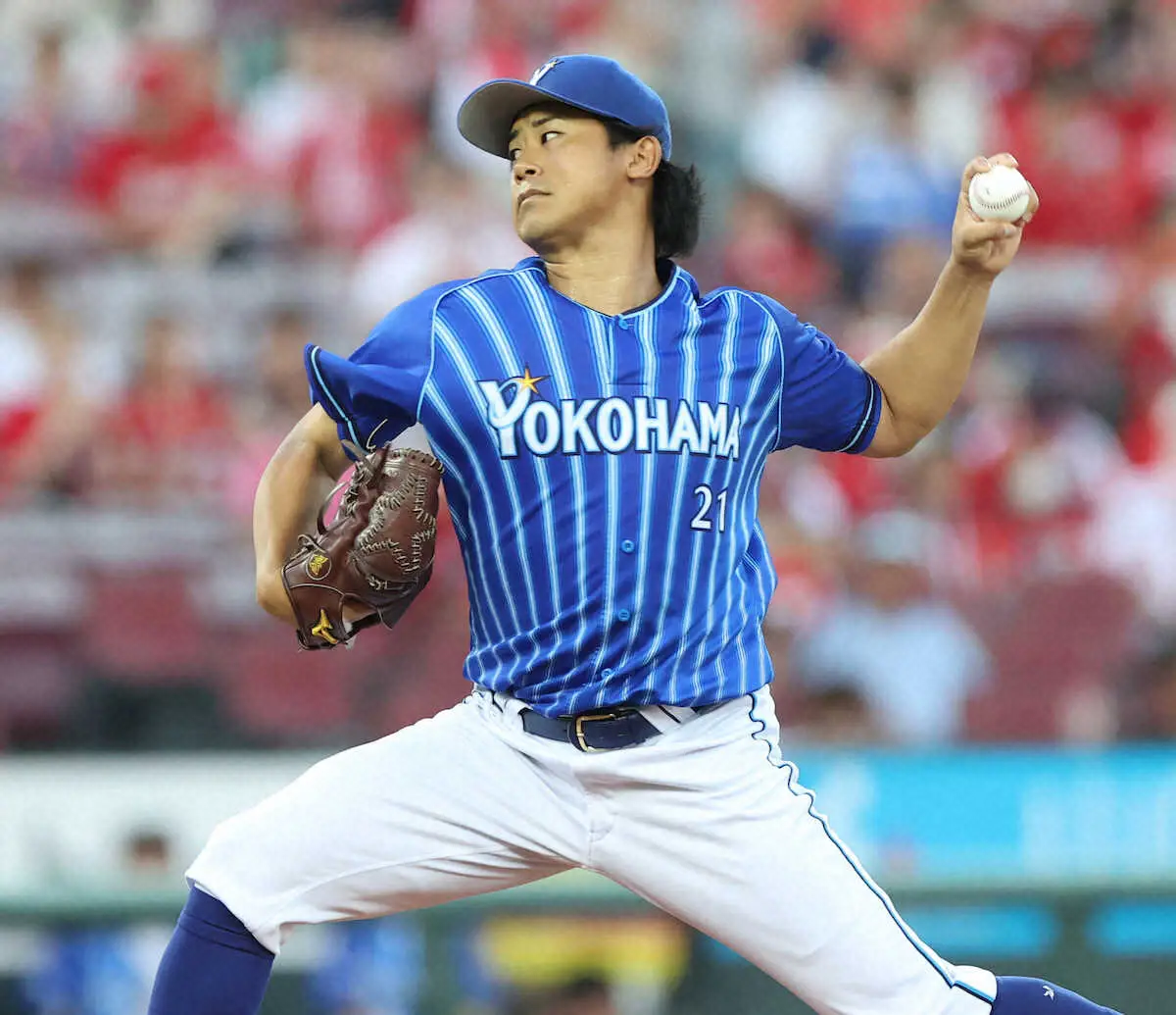 【画像・写真】DeNA・今永　6戦ぶり白星へ鮮やか“ジエンゴ打”をネット絶賛「さすがハマの二刀流」「野手顔負け」