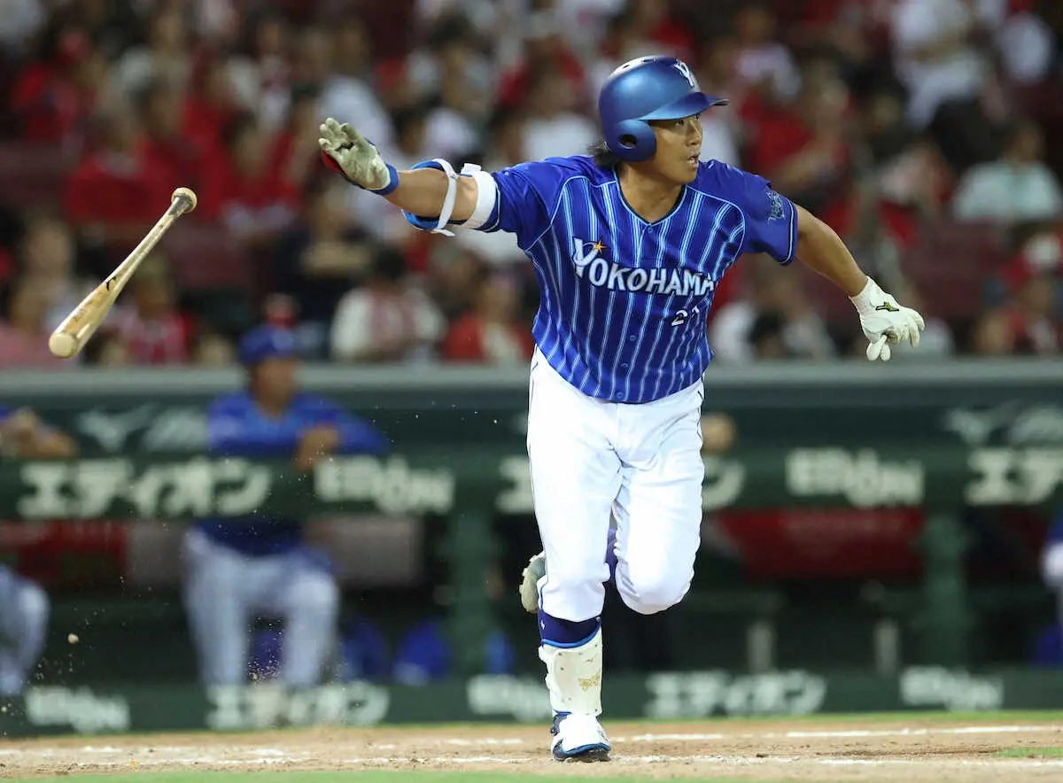 【画像・写真】DeNA・今永が投手で1試合二塁打と三塁打の「二刀流」　球団では63年ぶりの快挙！