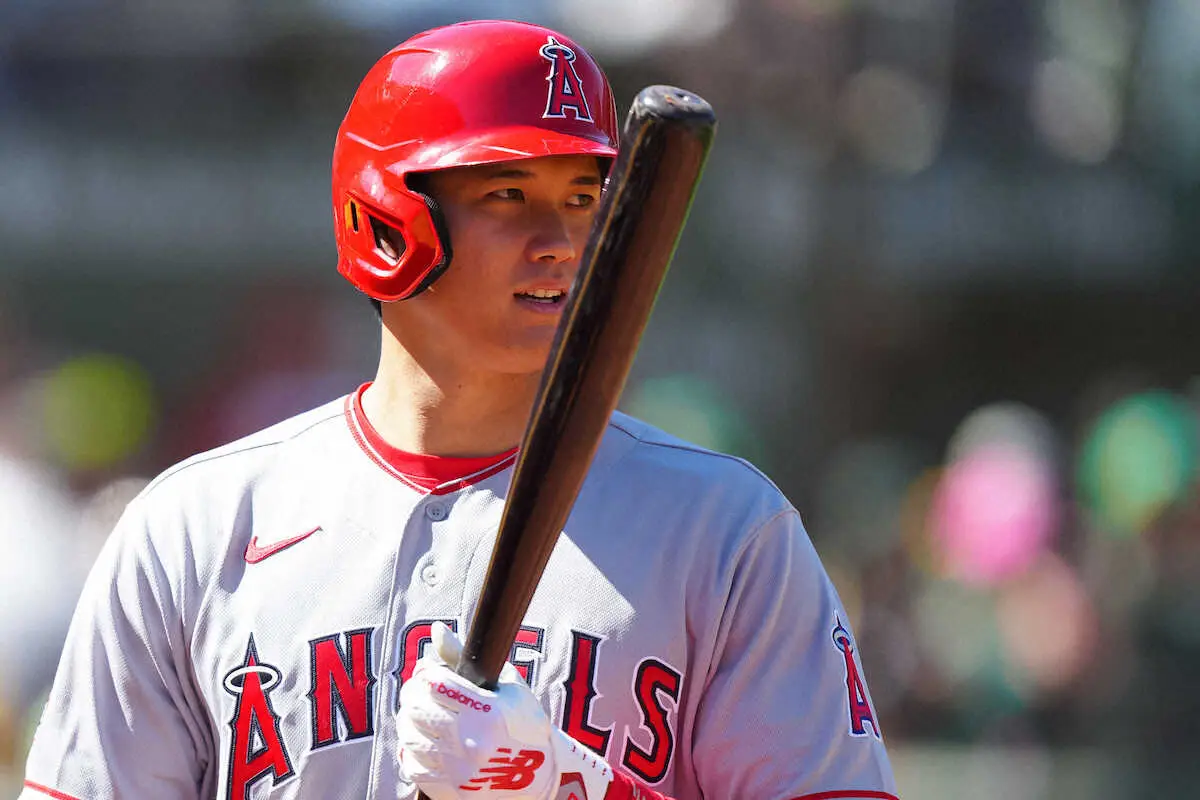 【画像・写真】エンゼルス大谷　先発ラインナップから外れる　前夜、右脇腹の状態は炎症だったことが判明