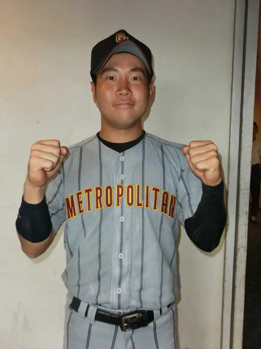 【画像・写真】大阪公立大が開幕3連勝　不動の4番・真銅を2番起用で4安打「打順はそんなに意識していませんでした」