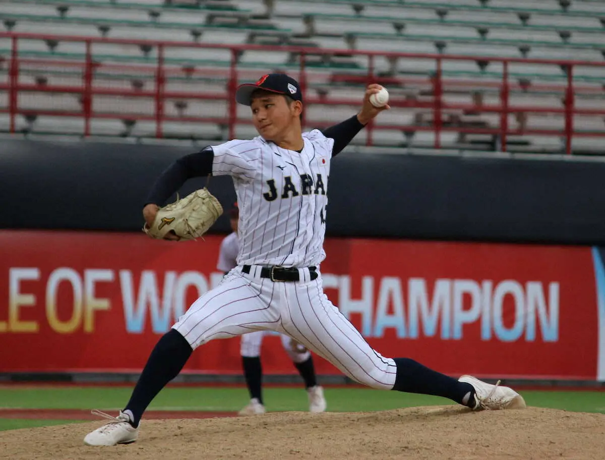 【画像・写真】U18　4番に二刀流・武田を初起用、森田は先発外れる　プエルトリコ戦スタメン発表