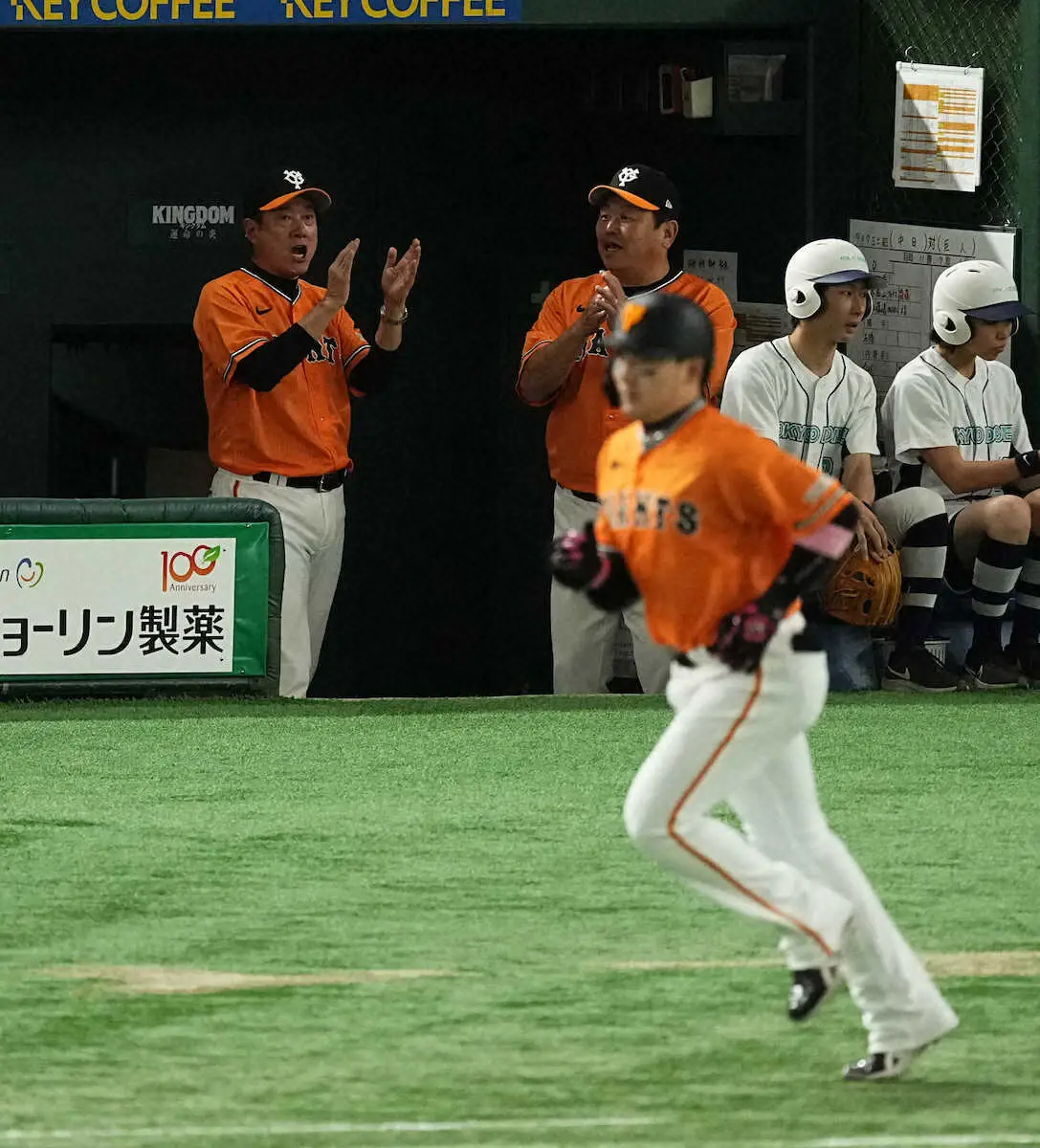 【画像・写真】巨人・原監督「私のピンチヒッターの出し方というものがね…少し反省」　適時打の秋広に感謝