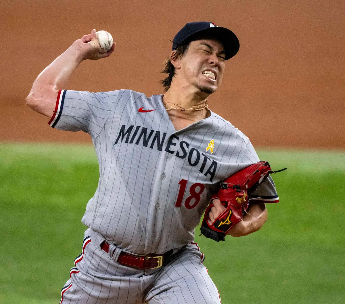 【画像・写真】今季4勝目を挙げたツインズ・前田