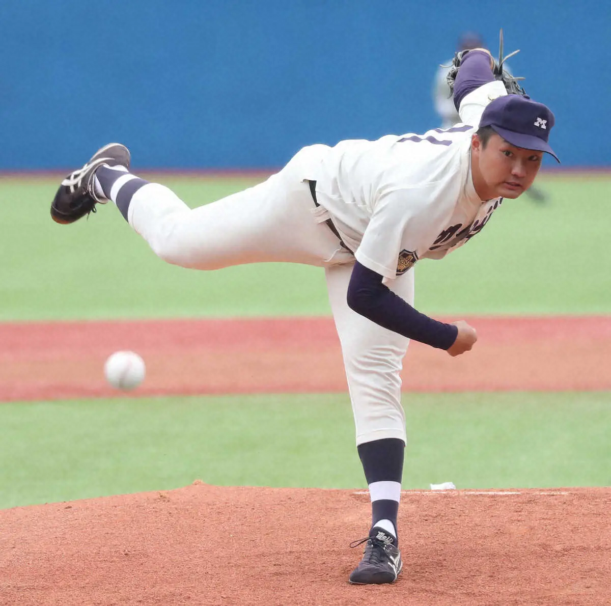 【画像・写真】明大　4連覇へ向け白星発進　ドラフト候補の村田が6回無失点