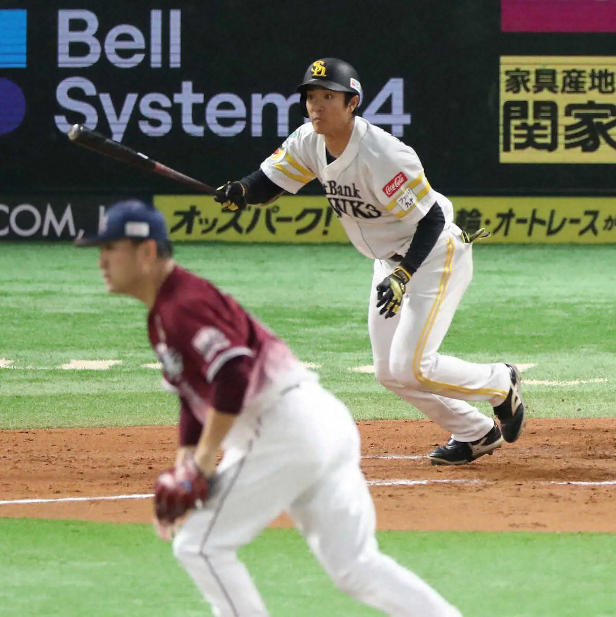 【画像・写真】ソフトバンク　「新米パパ」柳町がマー撃ち決勝打「小さい頃から…感慨深いですね」