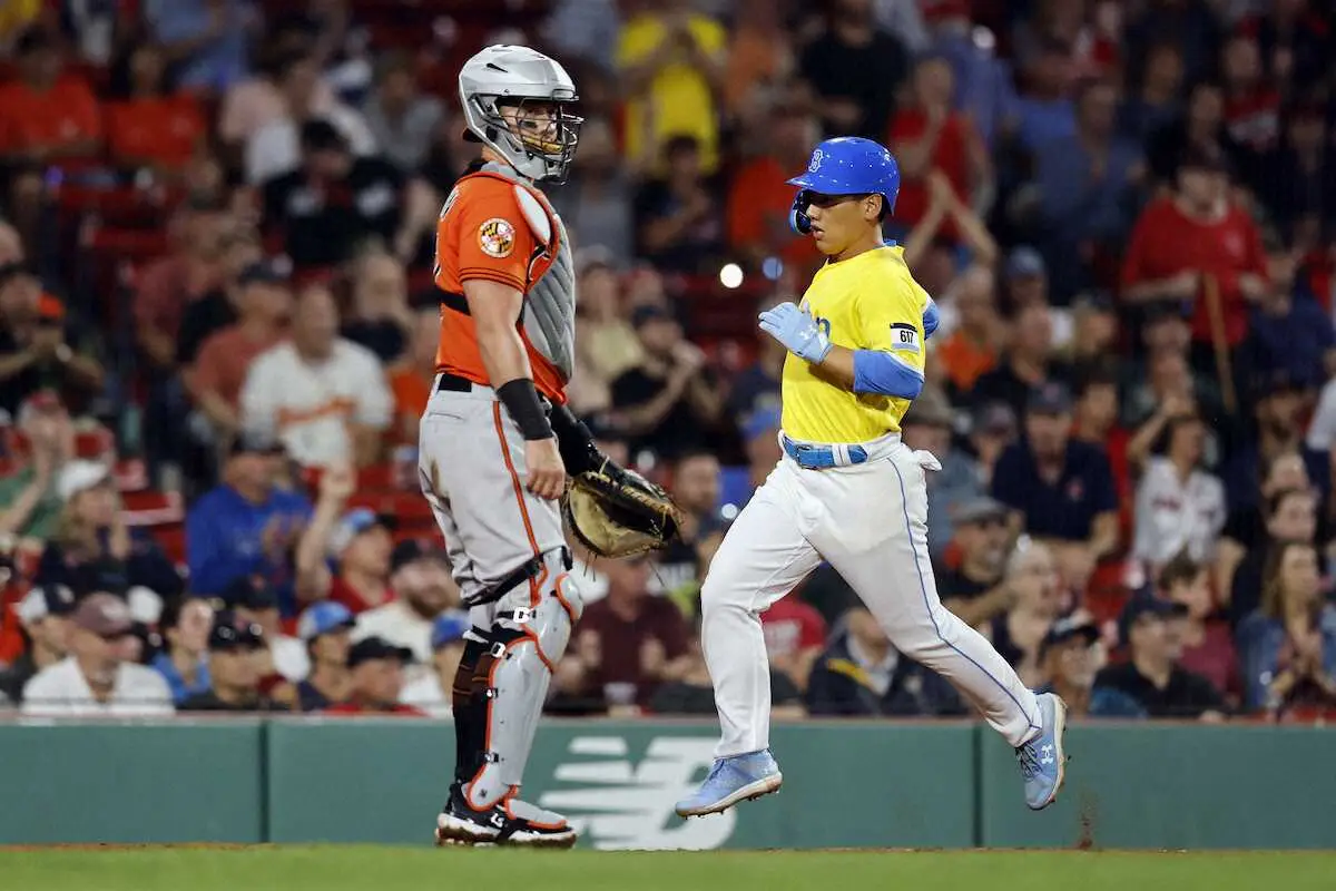 【画像・写真】レッドソックス・吉田3安打!!!ノーノーの元同僚オリックス・由伸祝福