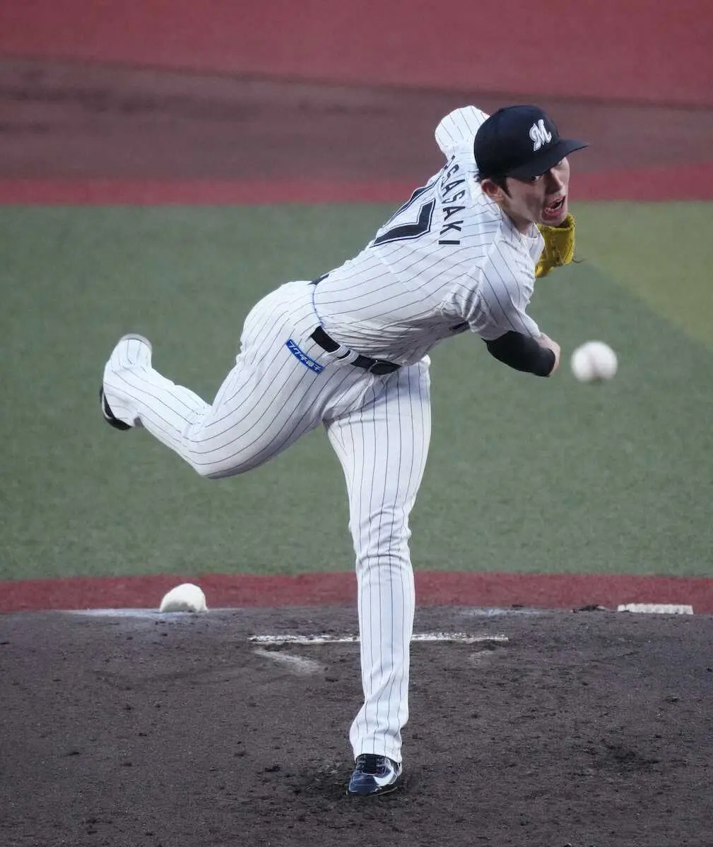 【画像・写真】ロッテ・朗希　48日ぶり登板で161キロ復活！3回1失点　“超速”回復で2位死守へ追い風