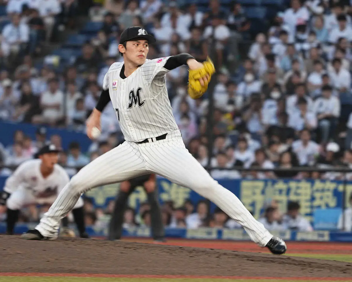【画像・写真】牛島和彦氏　ロッテ・朗希はCSを見据えた登板　次回は80球ぐらいいってもいい