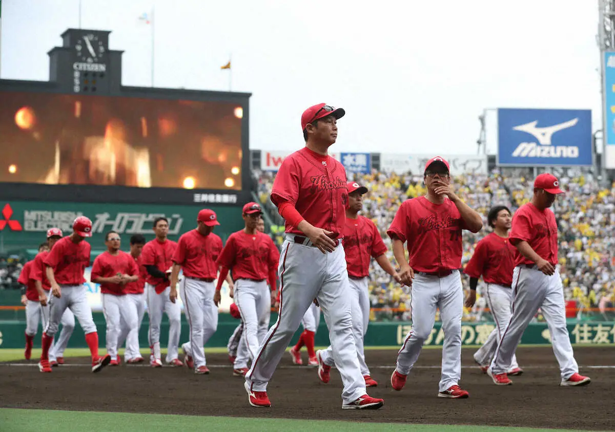 【画像・写真】広島　直接対決で「屈辱」3連敗　新井監督「ちょっとの差だと思う。でも、そのちょっとが…」